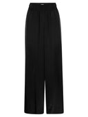Brunello Cucinelli Track Trousers In Stretch Silk Satin