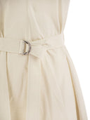 Brunello Cucinelli Sleeveless Dress With Monile