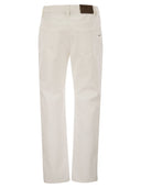 Brunello Cucinelli Cotton 5 Pocket Trousers