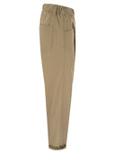 Brunello Cucinelli True à cinq pantalons de poche en popline légère avec moniline