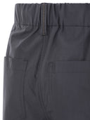 Brunello Cucinelli Track Five Pocket Trousers In Lightweight Poplin With Moniline