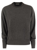 Brunello Cucinelli Cashmere Sweater With Necklace
