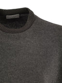 Brunello Cucinelli Cashmere Sweater With Necklace