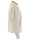 Brunello Cucinelli Cashmere Sweater With Necklace