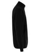 Brunello Cucinelli High Necked Cashmere Cardigan With Zip