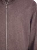 Brunello Cucinelli High Necked Cashmere Cardigan With Zip