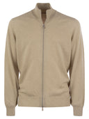 Brunello Cucinelli Cardigan Zip Avena