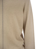 Brunello Cucinelli Cardigan Zip Avena