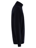 Brunello Cucinelli hoher Kaschmir -Strickjacke mit Reißverschluss