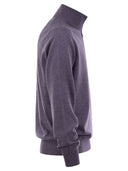 Brunello Cucinelli Cashmere Turtleeck Sweter z zamkiem błyskawicznym