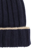 Brunello Cucinelli English Rib Cashmere Knit Beanie