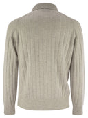Brunello Cucinelli Cashmere Knit Polo Shirt