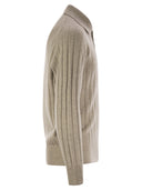 Brunello Cucinelli Cashmere Knit Polo Shirt
