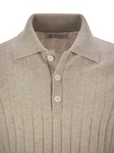 Brunello Cucinelli Cashmere Knit Polo Shirt
