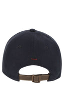 Brunello Cucinelli Baseball Cap In Garment Dyed Twisted Cotton Gabardine With Embroidered Logo