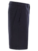 Brunello Cucinelli Cotton Gabardine Bermuda Shorts