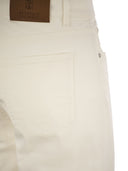 Brunello Cucinelli Cinque pantaloni tradizionali tascabili in denim tinto di comfort leggero