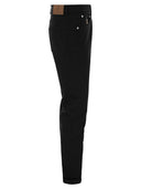 Brunello Cucinelli Five Pocket Leisure Fit Trousers In Comfort Denim