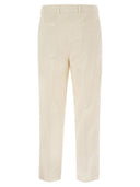 Brunello Cucinelli Leisure Fit Trousers In Garment Dyed Cotton Corduroy With Darts