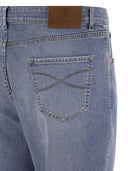 Brunello Cucinelli Five Pocket Leisure Fit Trousers In Lightweight Denim