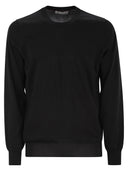 Brunello Cucinelli Maglia G/C Nero Grigio Scuro