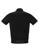 Brunello Cucinelli Leichtes Baumwoll -Strick -Polo -Hemd