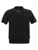 Brunello Cucinelli Cotton Polo Style Sweater