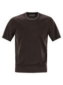 Brunello Cucinelli Short Sleeved Cotton Jersey