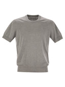 Brunello Cucinelli Short Sleeved Cotton Jersey
