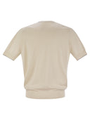 Brunello Cucinelli Short Sleeved Cotton Jersey