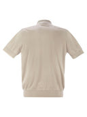 Brunello Cucinelli Lightweight Cotton Knit Polo Shirt