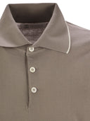 Brunello Cucinelli Lightweight Cotton Knit Polo Shirt