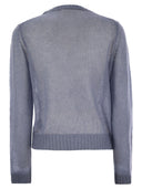 Brunello Cucinelli Mohair And Wool Jumper With Necklace