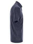 Brunello Cucinelli Linen And Cotton Knit Polo Shirt