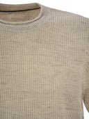 Brunello cucinelli lino y algodón media costilla