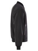 Chaqueta de bombardero reversible de bunny nudos de alce