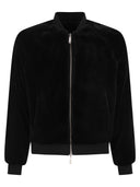 Chaqueta de bombardero reversible de bunny nudos de alce