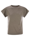 Brunello Cucinelli funkelnder leichter Kaschmir und Seidenpullover
