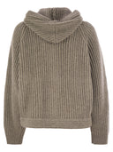 Brunello Cucinelli Hooded Cashmere Cardigan