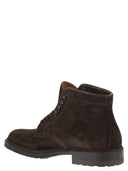Alden Suede Chukka Boots With Leather And Rubber Sole