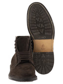 Alden Suede Chukka Boots With Leather And Rubber Sole