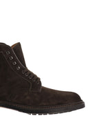 Alden Suede Chukka Boots With Leather And Rubber Sole