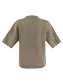 Brunello Cucinelli Net Polo Style Cotton Jersey