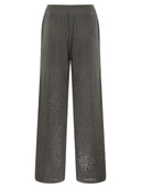 Brunello Cucinelli Net Knit Cotton Trousers
