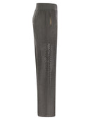 Brunello Cucinelli Net Knit Cotton Trousers