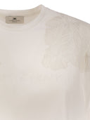Elisabetta franchi boxy corta jersey camiseta