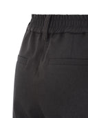 Brunello Cucinelli Stretch Cotton Cover Up Trousers With Jewellery