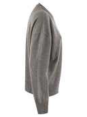 Fabiana Filippi V Neck Sweater met pailletten