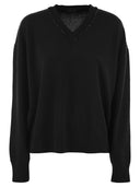 Fabiana Filippi V Neck Sweater With Sequins
