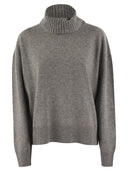 Fabiana Filippi Turtleneck Sweater In Wool, Silk And Cashmere